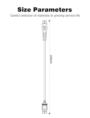 Mellbree Charger for Remington Shaver 2 Pack, Mellbree Charger Cable Compatible with Remington Beard Trimmer HC4250,MB4200,MB6850,MB4130,XR1330,XR1350,XR1450,XR1400,XR1470,XR1430,F3,PF7500