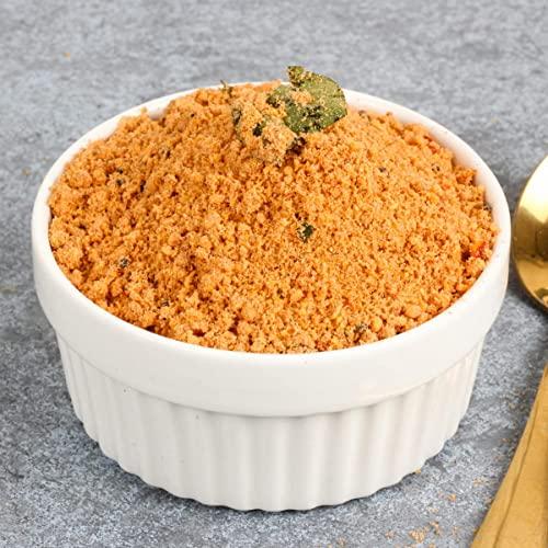 ECH Green velly Indian Urban Platter South Indian Style Instant Tomato Coconut Chutney Powder, 200g / 7oz [Nariyal ki Chutney, Just Add Water]