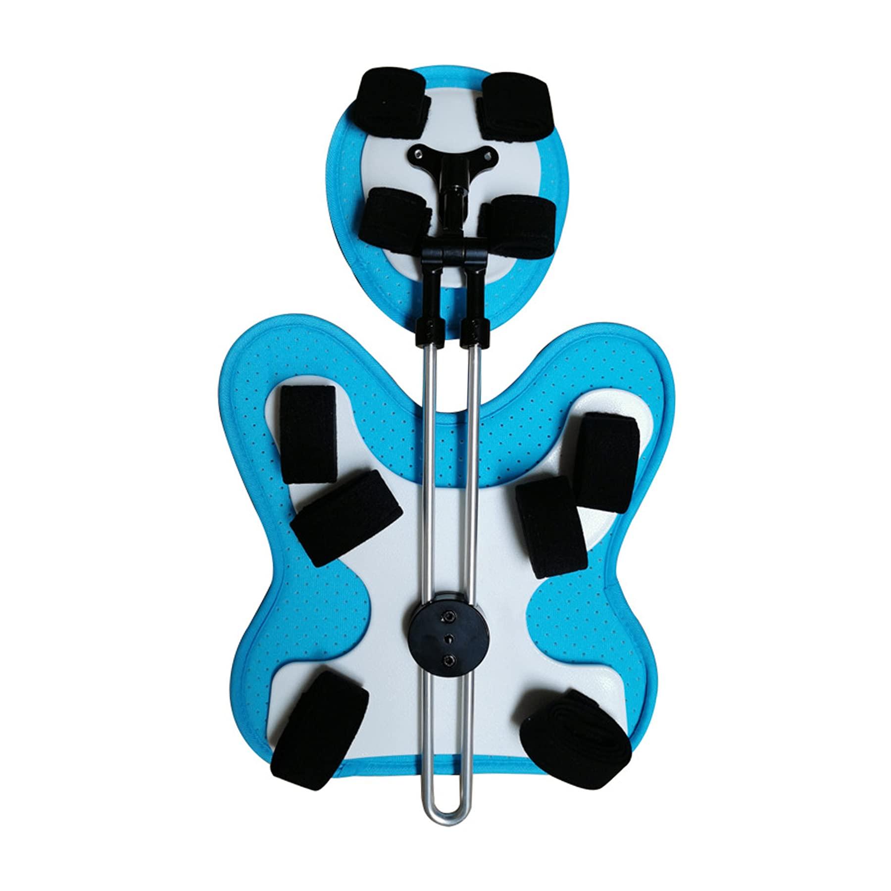 WILLQ WILLQ Adjustable Orthosis Cervical Thoracic Brace Head and Neck Chest Orthosis Fracture Support Cervical Rehabilitation Brace for Post Trauma Arthritis Acute Pain Surgery Fractures