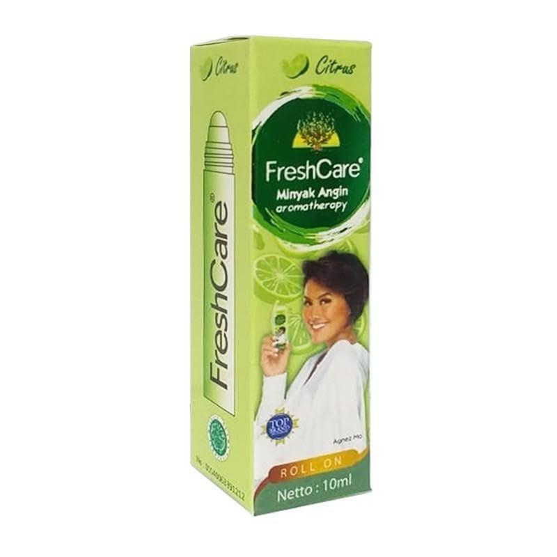 FreshCart Basics Fresh Care Aromatherapy Roll on 10ml, Citrus (Pack of 1)