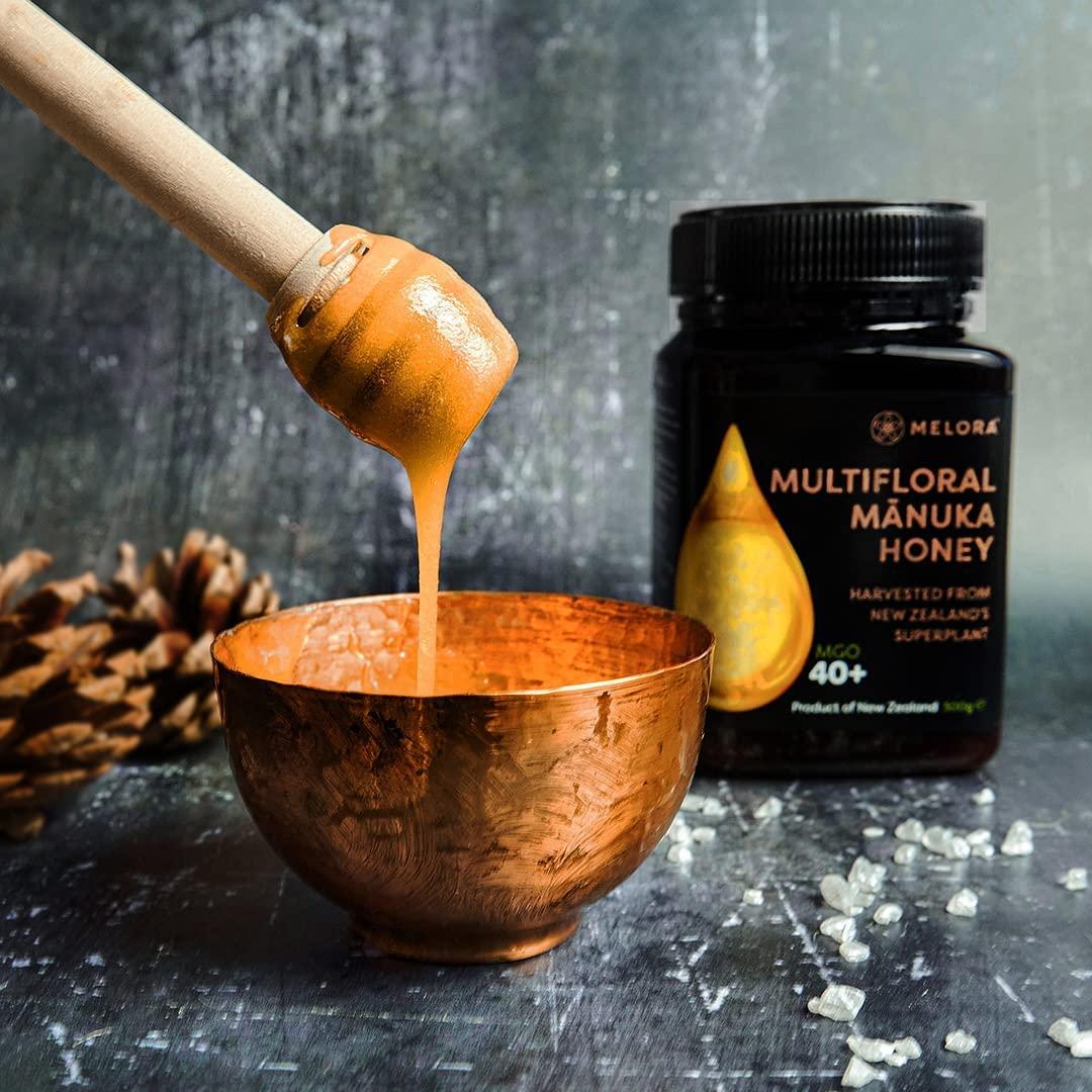 Melora Melora Genuine Manuka Honey - 850 MGO, 250g - 20+ UMF - 100% Pure & Traceable High Strength Manuka from New Zealand