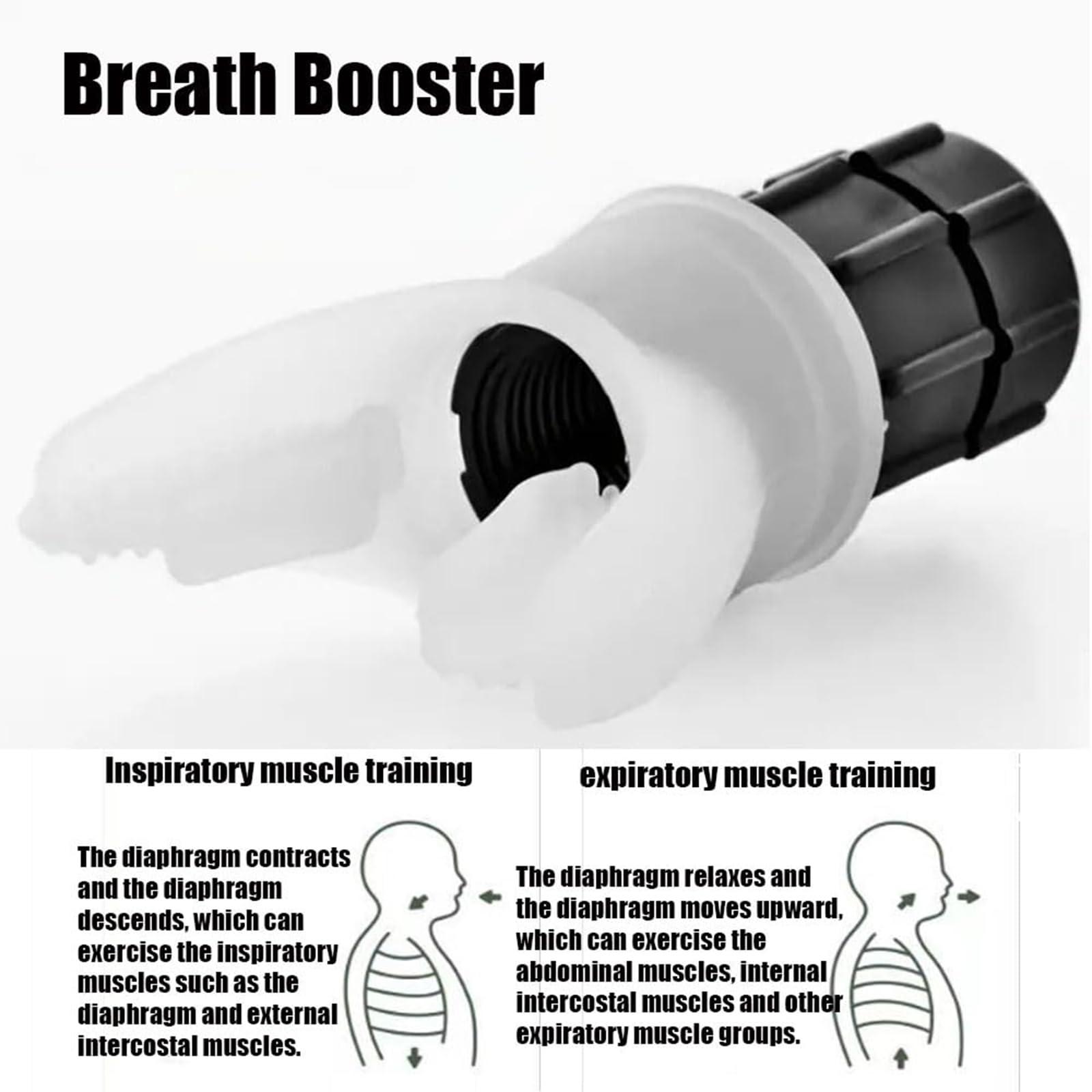 FreshCart Basics Breath Booster Lung Trainer 2pcs - Improve Stamina & Endurance with Portable Breathing Trainer for Men and Women, Adjustable Resistance