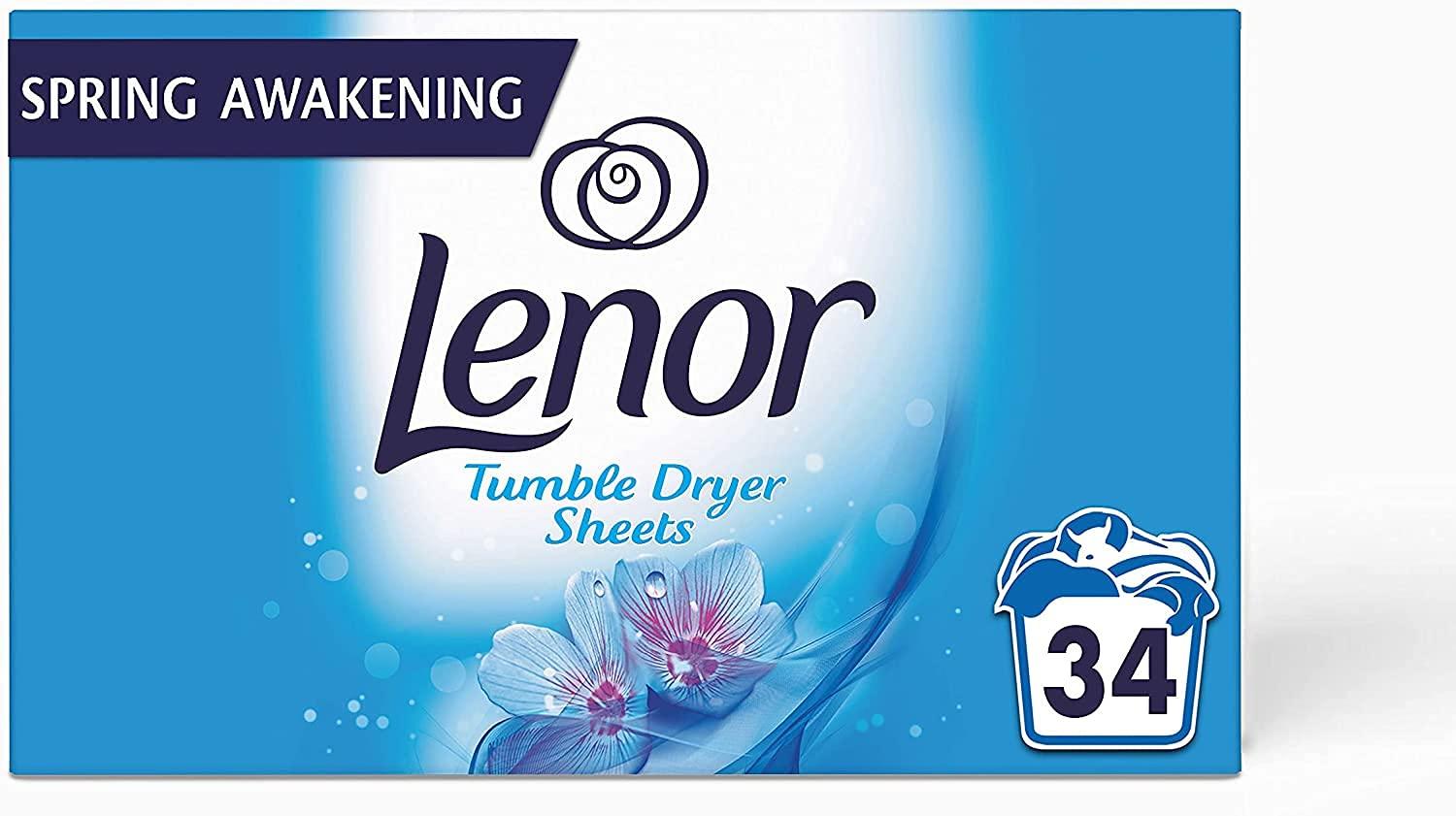 UKDeals Direct UKDeals Direct Tumble Dryer Sheets Spring Awakening Fabric Conditioner Fresh Clothes, Long lasting Freshness When Tumble Drying For Clean & Soft Fabrics (34sheets in pack)