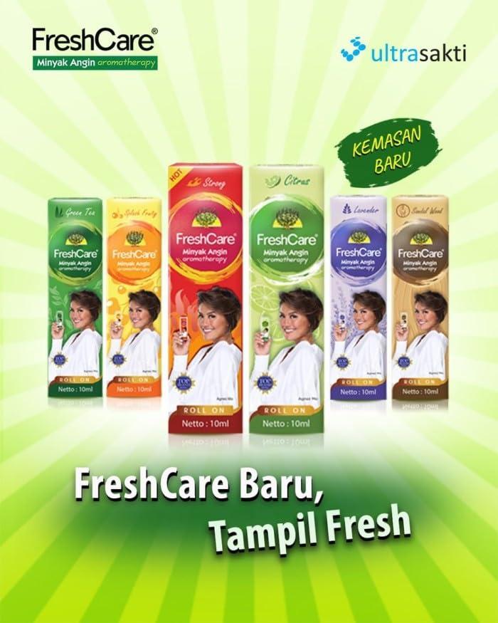 FreshCart Basics Fresh Care Aromatherapy Roll on 10ml, Citrus (Pack of 1)