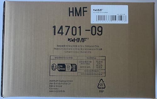 HMF HMF 14701-09 First Aid Box, Medical Box, Carrying Handle, Carry Strap, Aluminium, 40 x 22,5 x 20,5 cm