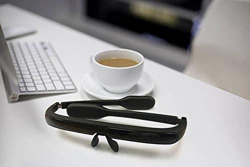 PEGASI PEGASI 2 - Sad Light Therapy Glasses, Improve Your Sleep Quality in 7 Days, Feather-Light Black