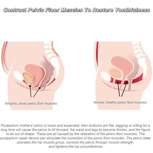 LSHFYV LSHFYV Pelvic Floor Strengthening Device Women, Electric Pelvic Muscle Exerciser for Women, Stimulate & Tighten 12,000x - 28 Min Use - Magnetic Design - For Stronger Pelvic Muscles
