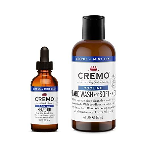 Cremo CREMO Cooling Beard Oil and Wash For Men