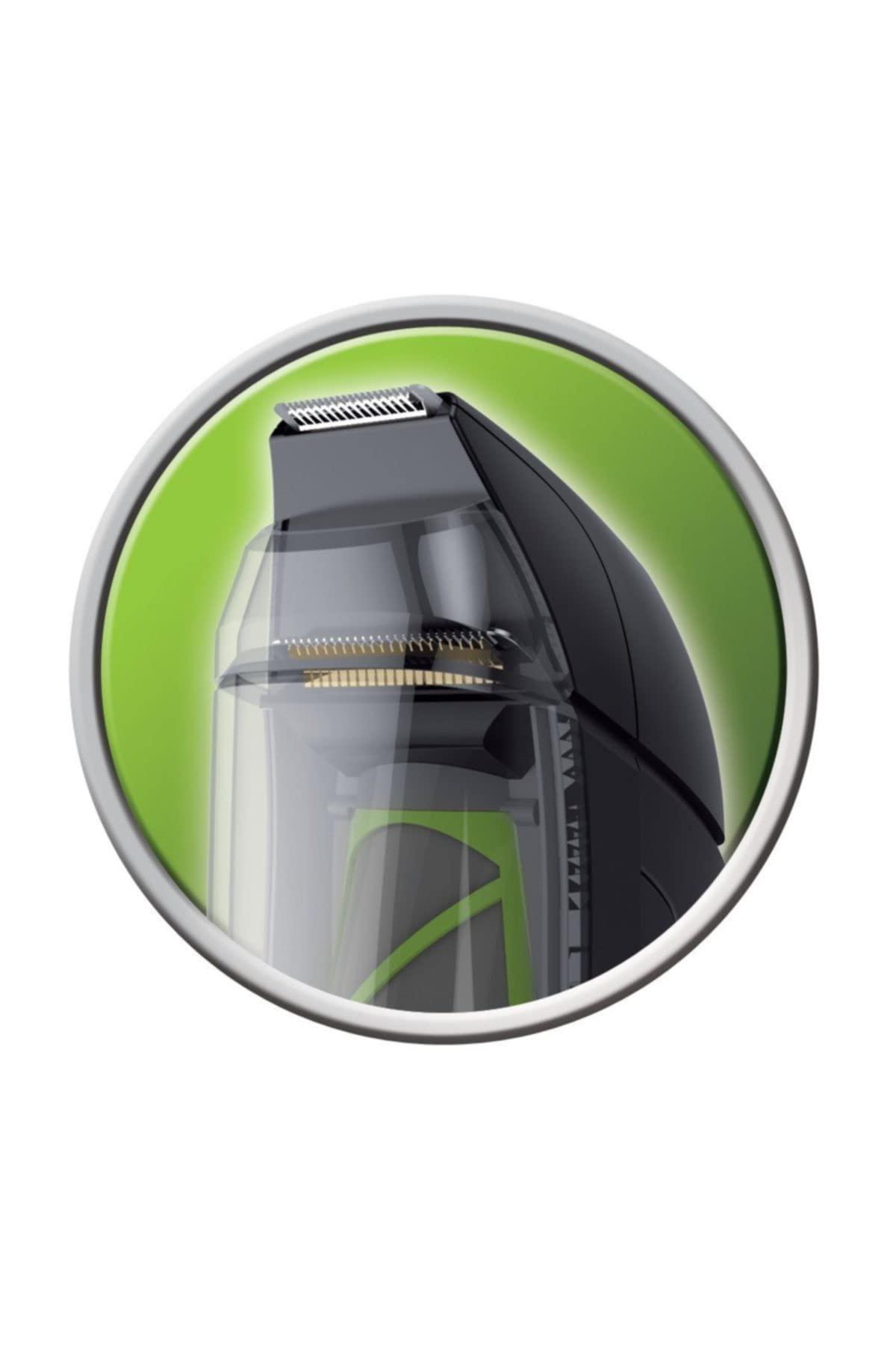 Remington Remington Vacuum Beard and Stubble Trimmer (Vacuum to catch Trimmed Hair, Titanium Blades, Adjustable Comb, Detail Blade for Styling and Edging, Lithium Power, Cordless, 60-Minute Runtime) MB6850
