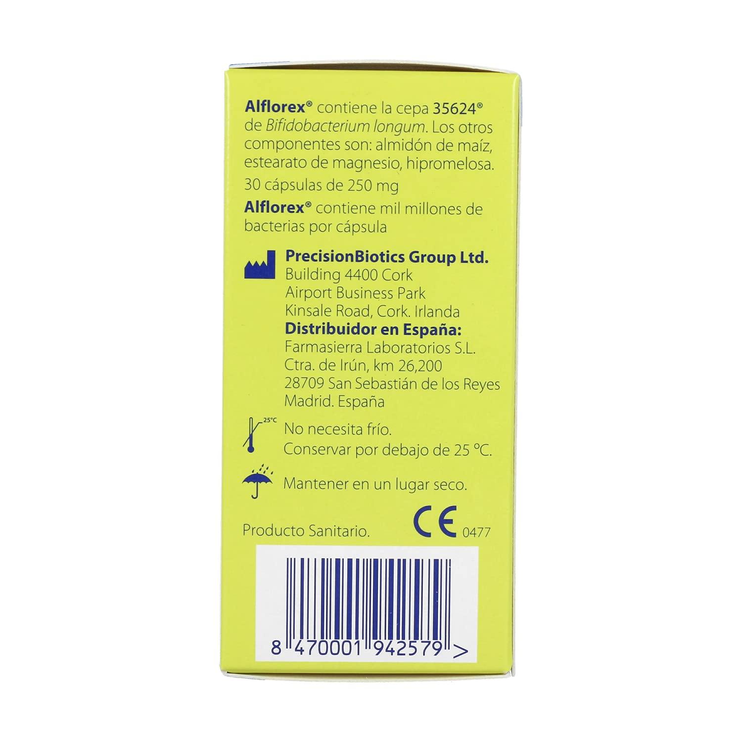 Farmasierra Double Alflorex Pack 2 Boxes of 30 Capsules