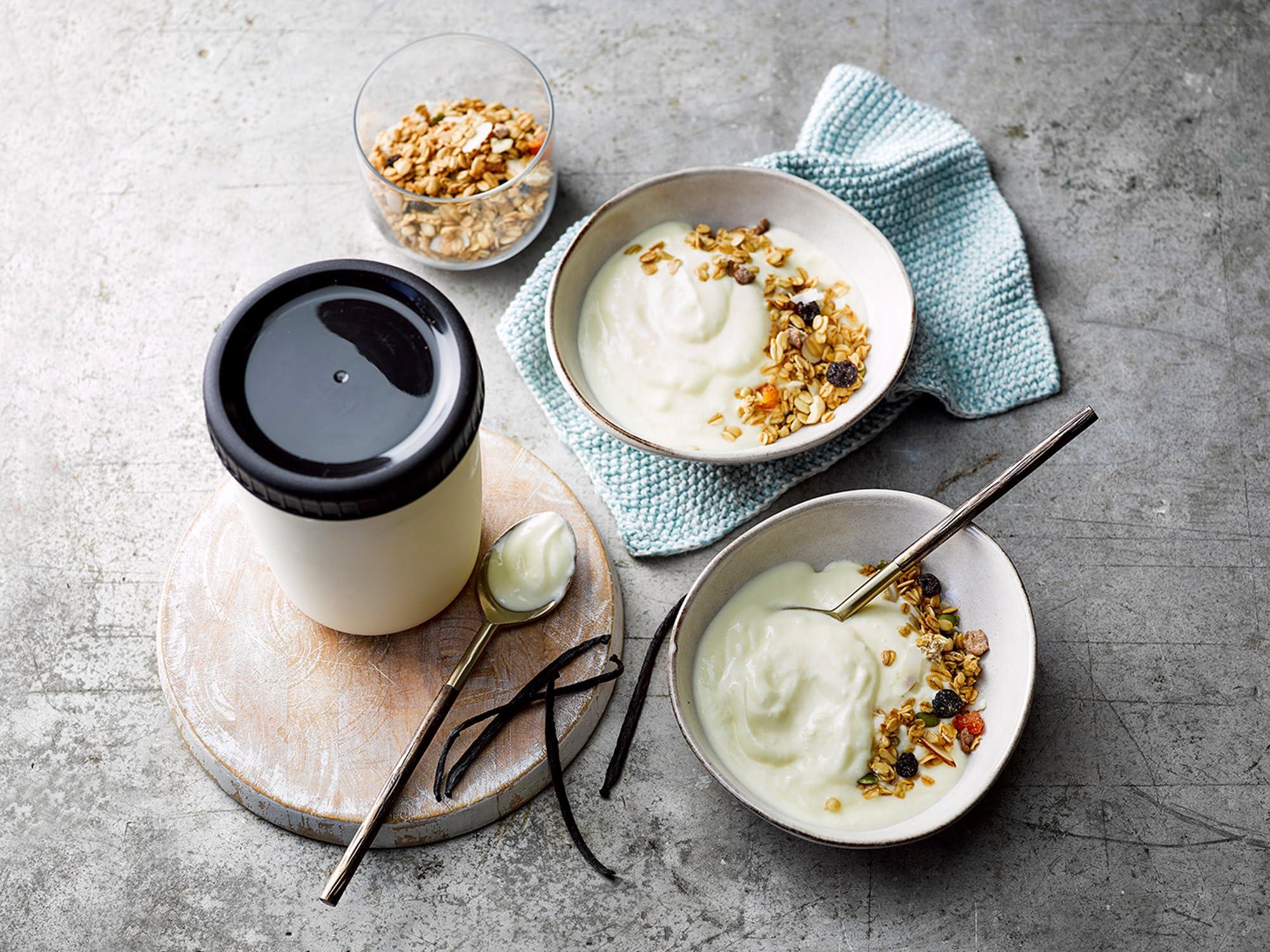 EasiYo EasiYo Yogurt 7 Sachet Pack | EasiYo Mixed Pack | 2 x Strawberry 2 x Vanilla 1 x Banana 1 x Mango 1x Natural | Each Sachet Makes 1kg of Yogurt