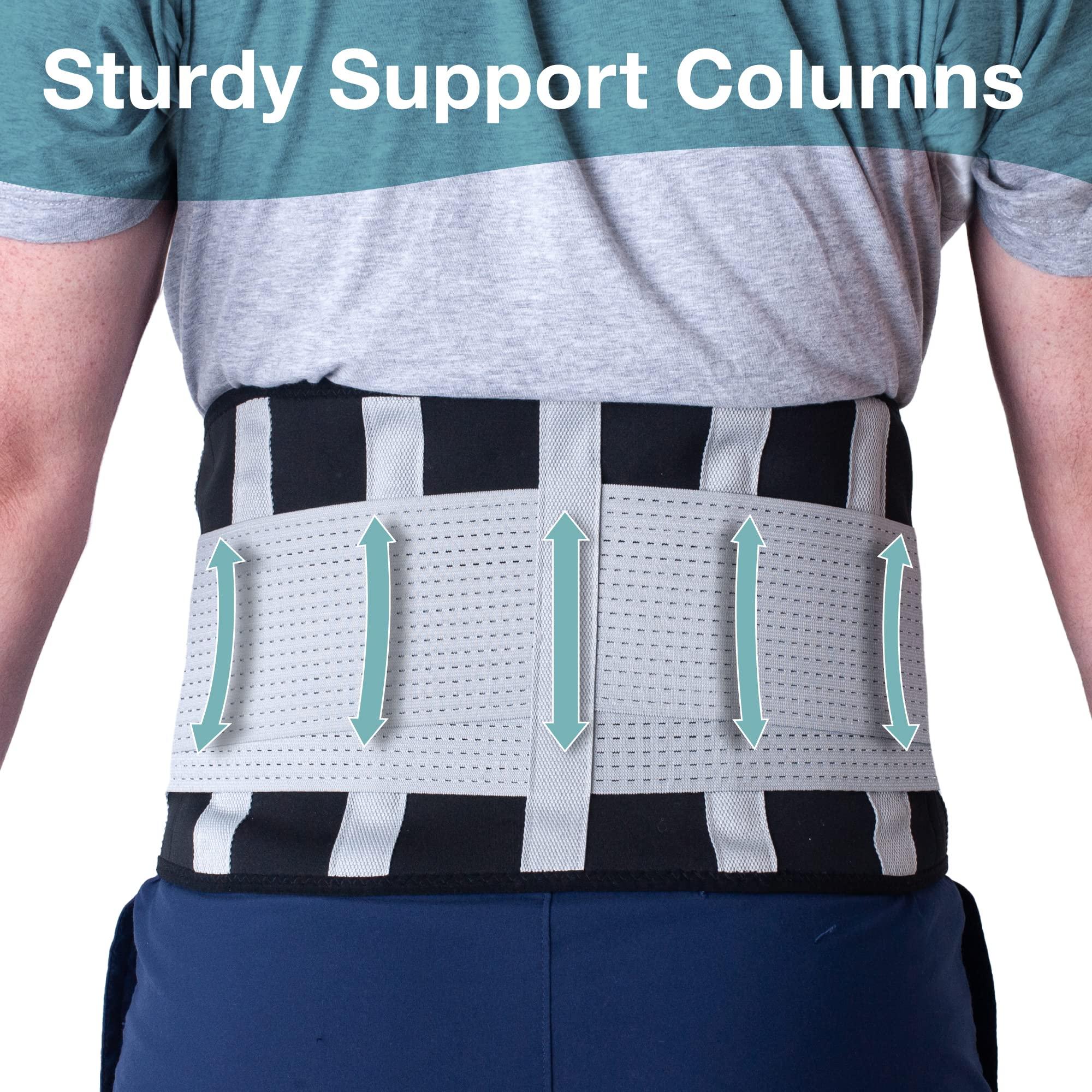 The Restored The Restored Back Brace, Back Support Belt, Back Pain Belt, Back Braces for Lower Back Pain, Lower Back Support for Women and Men, Lumbar Supports, Sciatica Back Support, Lower Back Pain Relief (L)