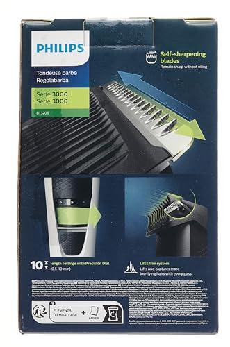 PHILIPS \"Philips Beardtrimmer 3000 Series, Beard Trimmer with Lift & Trim Technology (model BT3206/14)\"