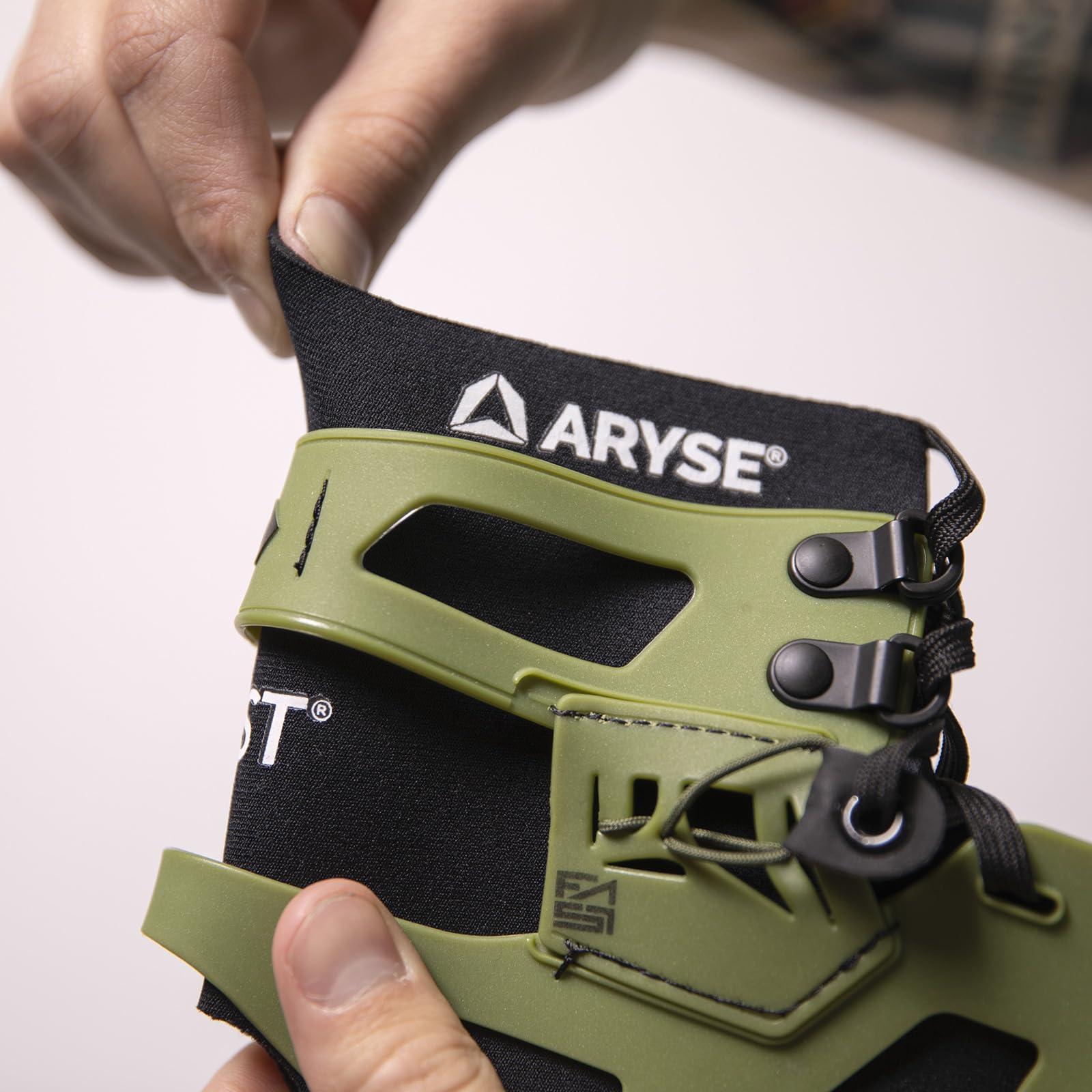 ARYSE ARYSE IFAST Ankle Brace - Ankle Stabilizer For Men & Women - Great For Basketball, Volleyball, Soccer & More! (X-Large, Black, Single)