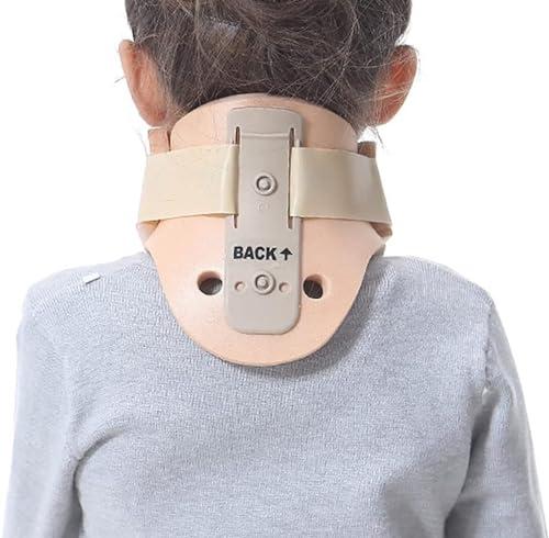 LMEIL Kids Neck Support Brace,Children\'s Neck Brace,Baby Torticollis Corrector,Front and Rear Vent Design,Relieve Neck Pain,Suitable for Postoperative Fixation and Joint Support