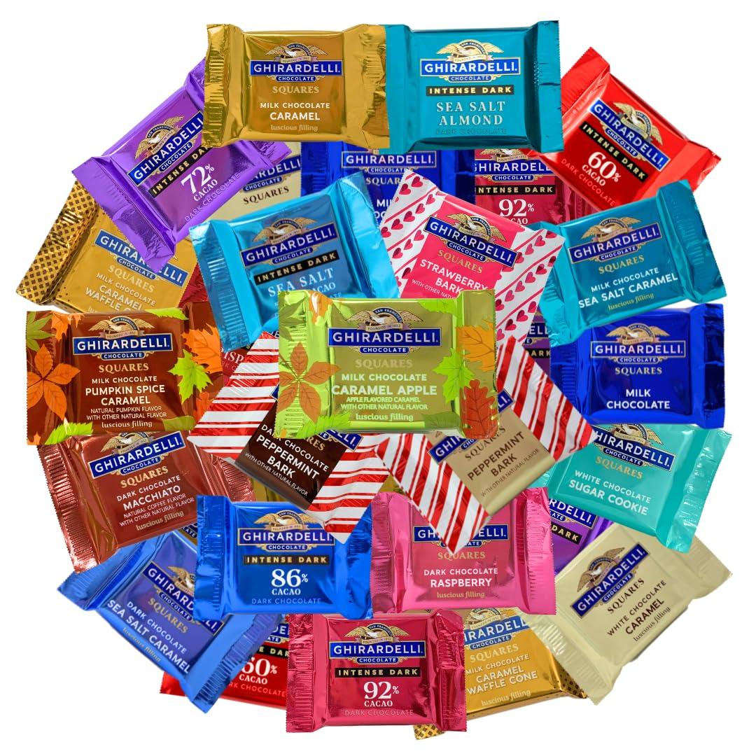 Ghirardelli Squares ULTIMATE GHIRARDELLI SQUARES CHOCOLATE COLLECTION (20 VARIETIES) (20)