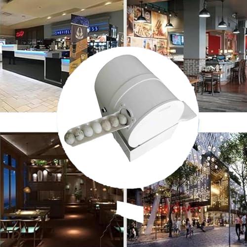 forplubossmmp Auto Household Egg Cleaner Wash Machine | Brush Roller Egg Washing Machine | Egg Brushing Machine for Commercial 2300 Eggs/hour | For Cleaning Chicken Duck Goose Eggs 180W