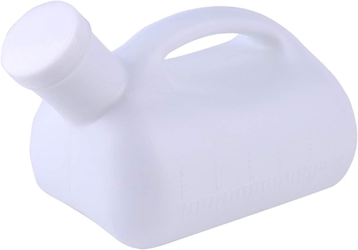 FreshCart Basics Portable Urinal Bottle,Male Urinal,Large Male Urinal Portable 3000ML Mens Potty Pee Bottle Collector Travel Toilet