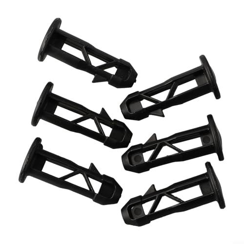 Vilgftyiet 3 Pairs of Wheelie Bin Lid Hinge Pins, Essential Component Black Plastic For 240L Trash Bins(3 pairs)