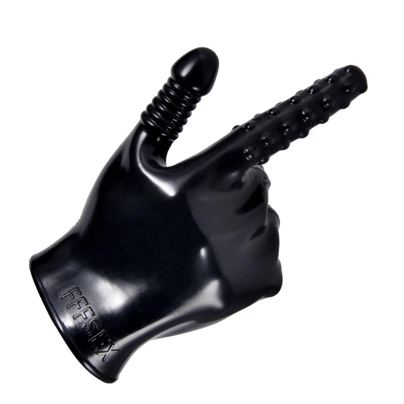 EBIEFLY EBIEFLY 1x Massage Glove Palm Massager Used for Providing Massages Massaging Sore Back Massage Glove to Give Massage with Motor Inside The Middle Finger