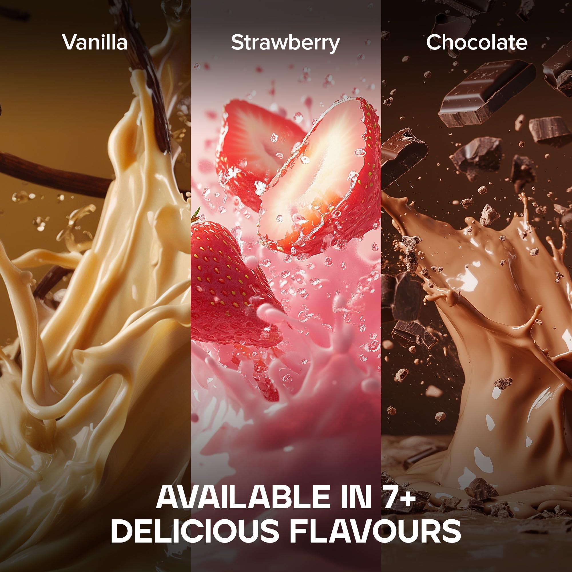 Bulk Bulk Mass Gainer, Protein Shake for Weight Gain, Chocolate Cookies, 1 kg, Packaging May Vary