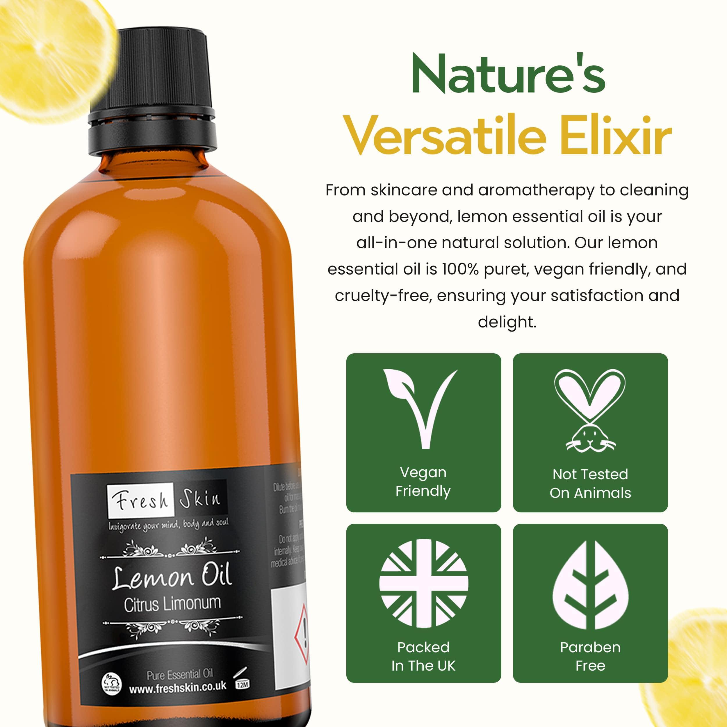 freshskin beauty ltd 50ml Lemon Essential Oil - Freshskin Beauty LTD | 100% Pure & Natural Essential Oils