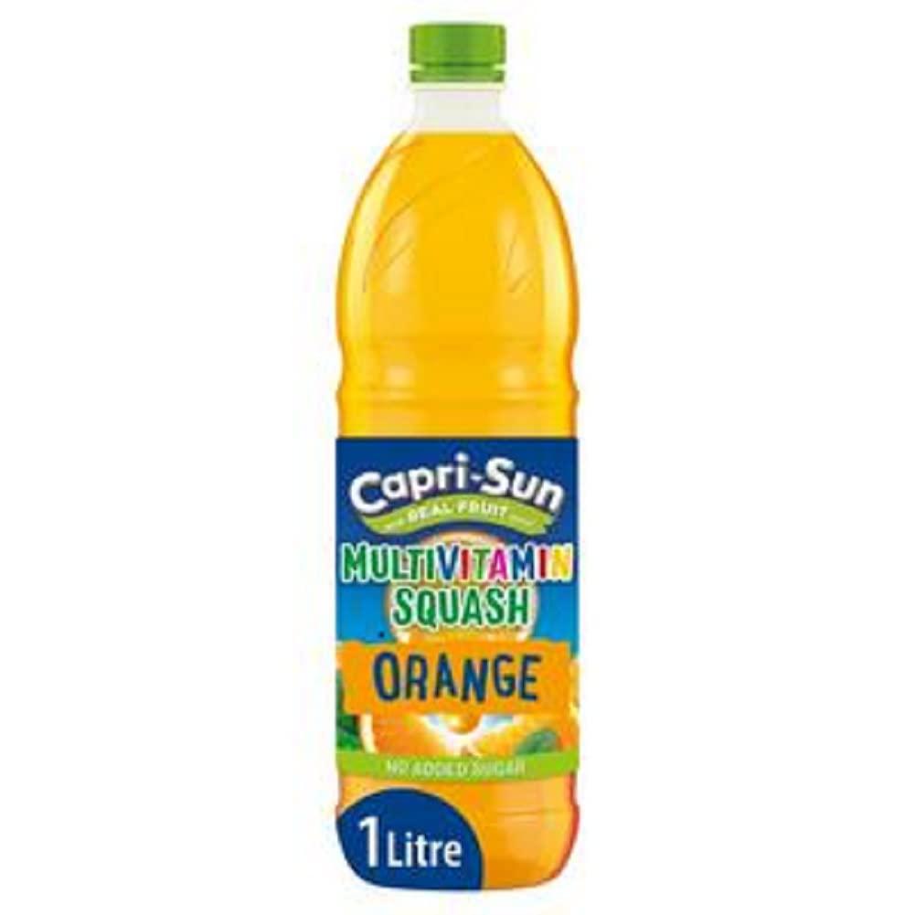 Capri Capri-Sun No Added Sugar Multivitamin Orange Squash, 1l