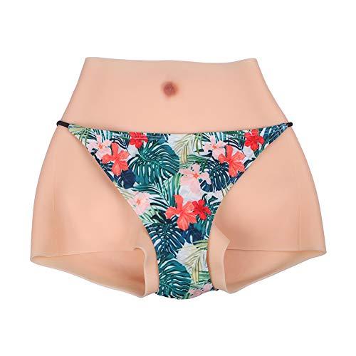 Tex-Eorey Tex-Eorey Silicone Transgender Panty - Realistic Underwear Hip Up Crossdresser for Crossdressing Drag Queen Cosplay Shemale Transgender,Flesh,85