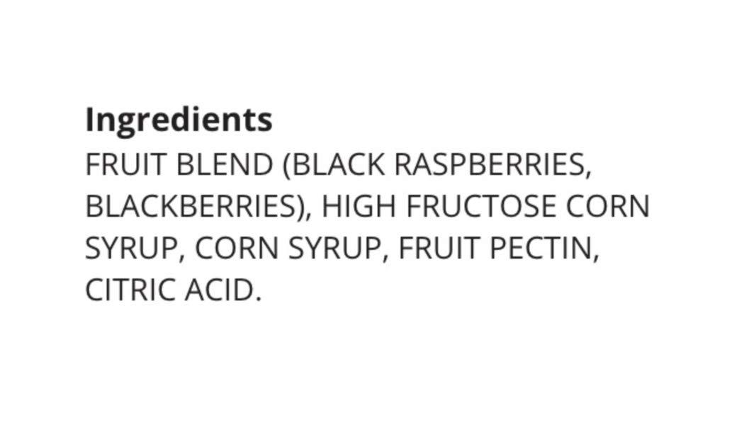 Smucker's Smucker's Seedless Black Rasperry - Blackberry Jam, 18oz Jar