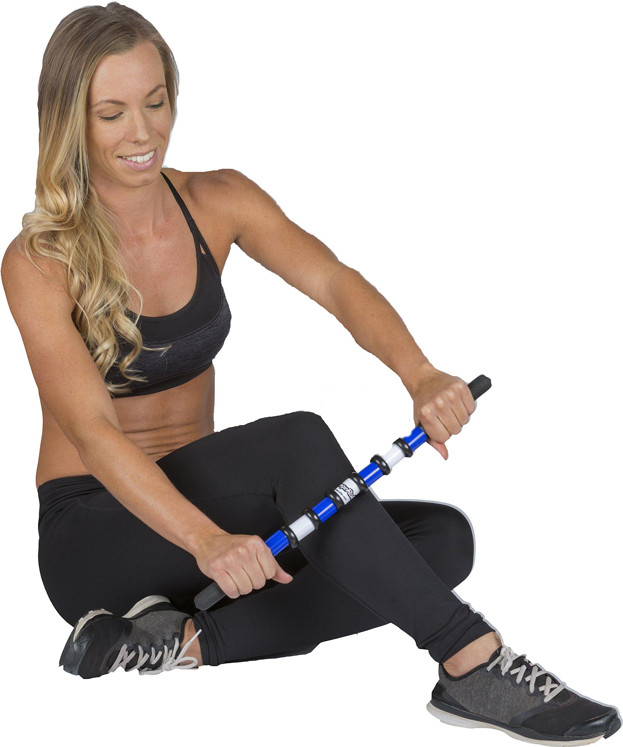 Rangeroller Rangeroller XL Therapy Stick - Blue, 25-Inch