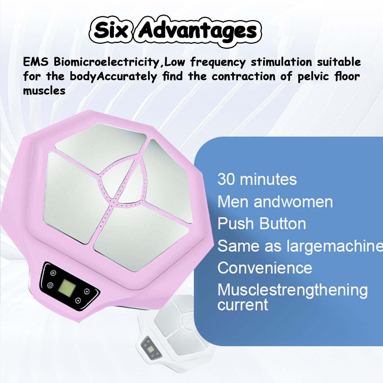 Hydravex Pelvic Floor Strengthening Device, Electric Pelvic Muscle Exerciser for Women, Stimulate & Tighten 12,000x, Magnetic Design, Pelvic Floor Muscle Trainer for Stronger Pelvic Muscles,Purple