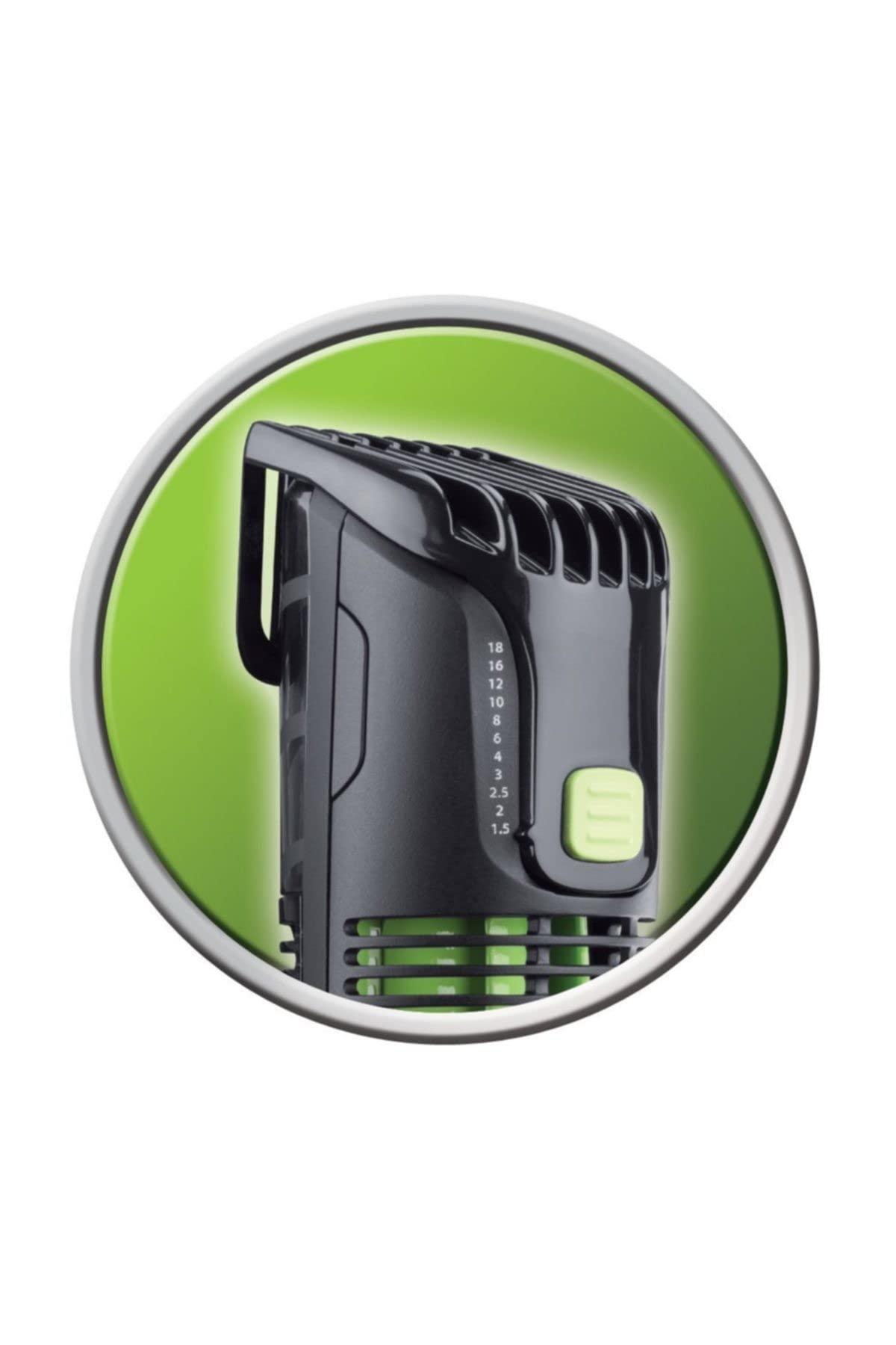 Remington Remington Vacuum Beard and Stubble Trimmer (Vacuum to catch Trimmed Hair, Titanium Blades, Adjustable Comb, Detail Blade for Styling and Edging, Lithium Power, Cordless, 60-Minute Runtime) MB6850