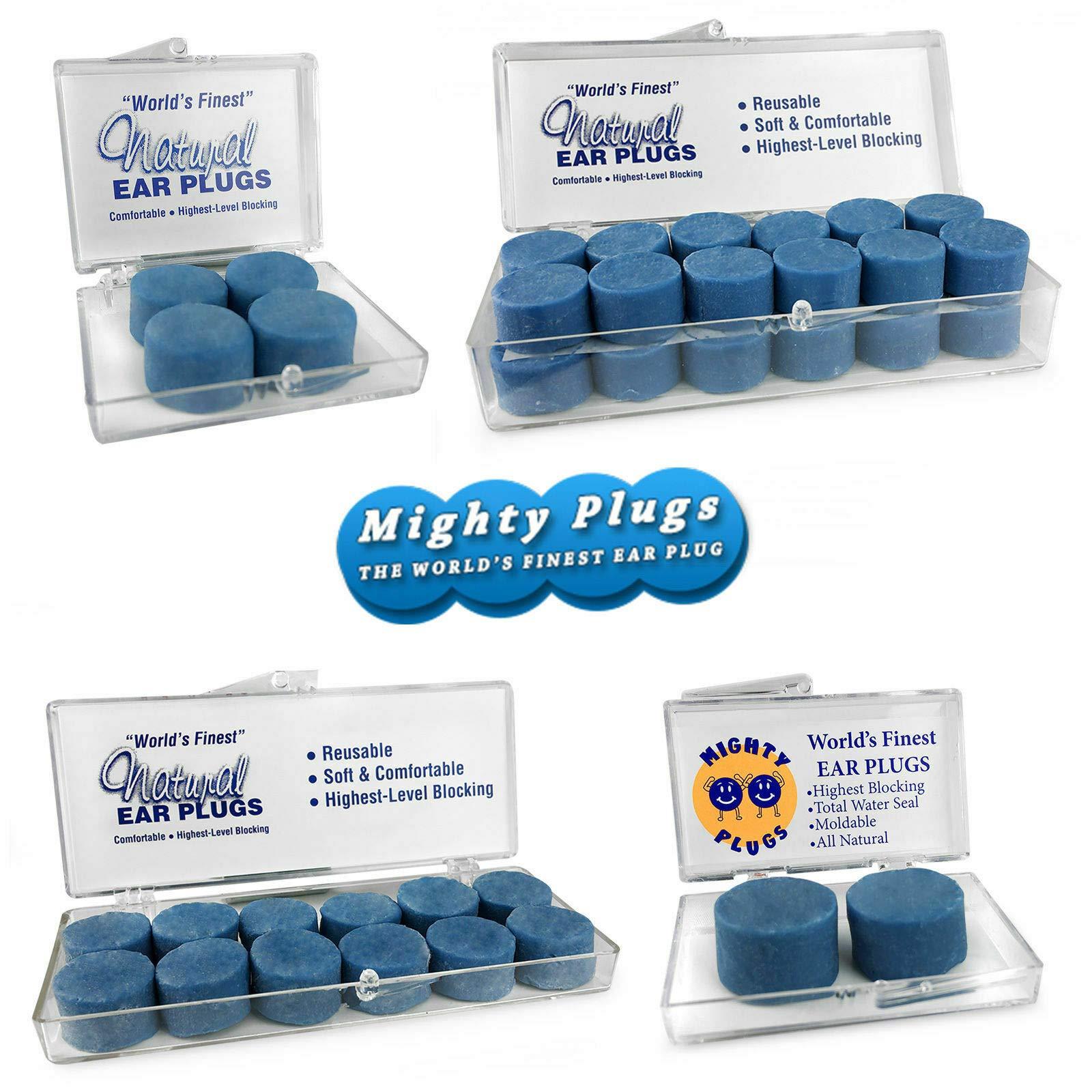 Mighty Plugs World's Finest Ear Plug---(2-pair) Holiday Pack