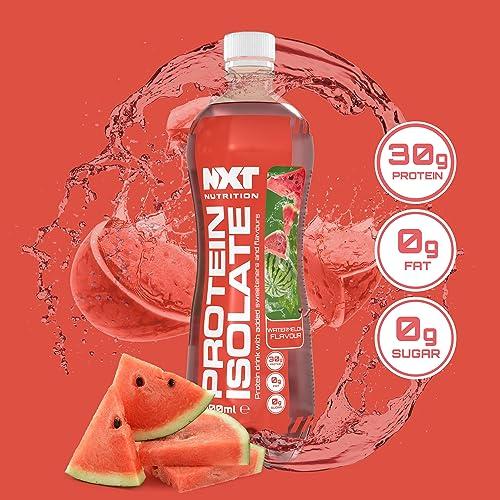 NXT Nutrition NXT Beef Protein Isolate - 12x500ml | Muscle Building & Recovery | Alternative to Whey | 30g Protein | Ready to Drink | Watermelon