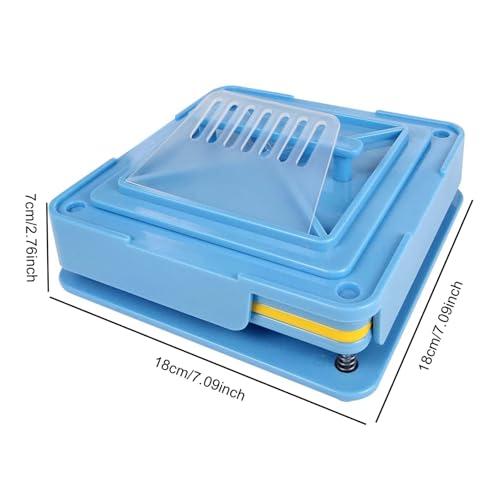 Dorccsi Capsule Filling Machine Capsule Filling Kit Empty Pill Capsules 100 Holes Manual Capsule Filling Tray with Spreader Empty Capsule Filler for Hospital Clinic Laboratory and Home Use