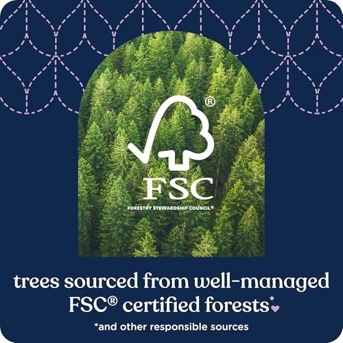 Quilted Northern Quilted Northern Ultra Plush Toilet Paper, 8 Super Mega Rolls = 48 Regular Rolls, 3X Thicker*, 3 Ply Soft Toilet Tissue