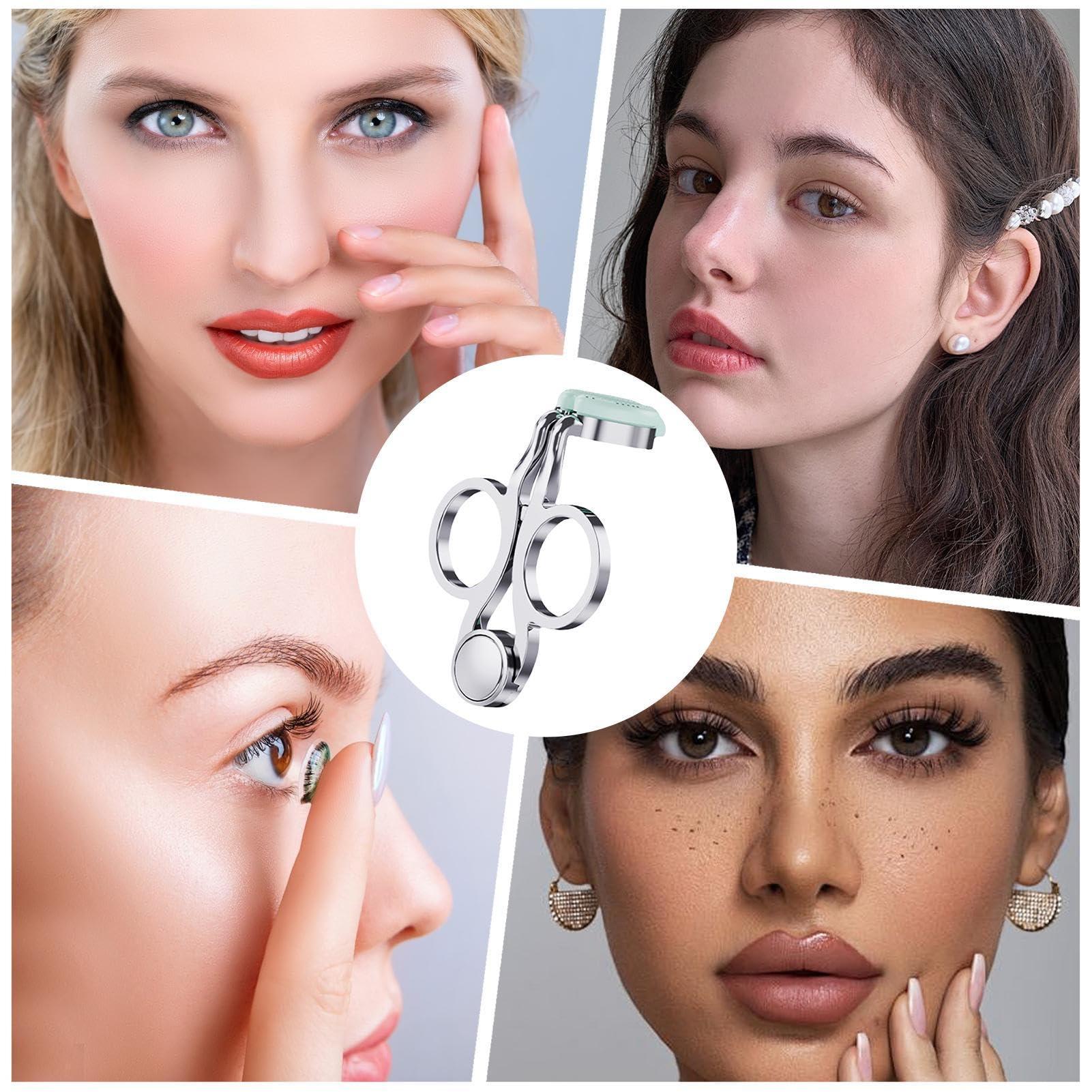 FreshCart Basics Contacts Lenses Remover Tool | Lenses Applicator Tool for Soft Contacts,Soft Silicone Contacts Lens Remover and Insertion Tool for Women Girl, Wearing Aid
