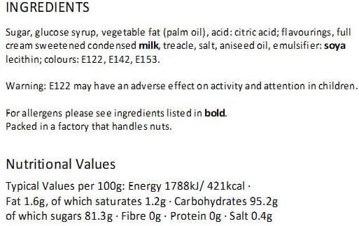 Berrymans Blackcurrant & Liquorice Sweets - 1 Kilo Bulk Bag - 1KG - Assorted Sweet Pick and Mix for Parties, Gifts, and Sharing.