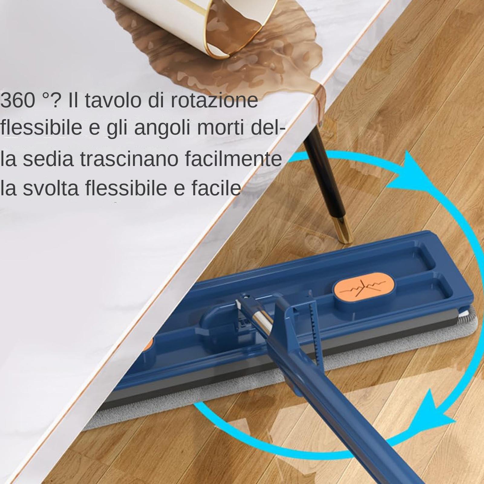 Fravsiu | Reusable Flat Mop Pads | Microfiber Floor Mop | Microfibre Mop Pads - Wet & Dry Dust Mop Pads with 2 Reusable Microfiber Pads