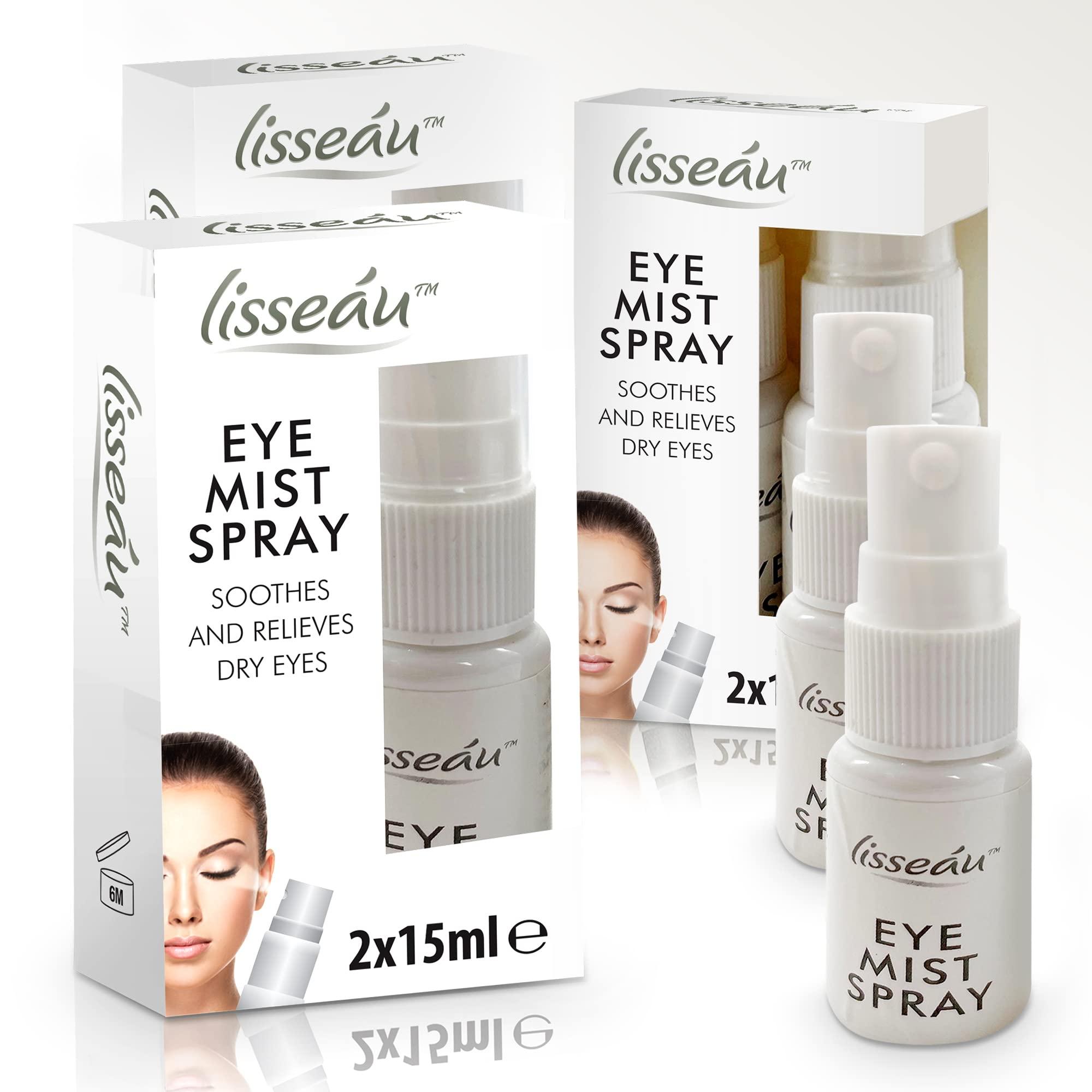 SOL SOL 6pk Eye Mist Spray - Hydrating Eye Care Solution for Dry, Tired Eyes - Soothes Irritation, Compact and Convenient for Quick Refresh Anytime, Lightweight, Travel-Friendly Spray for Everyday Comfort