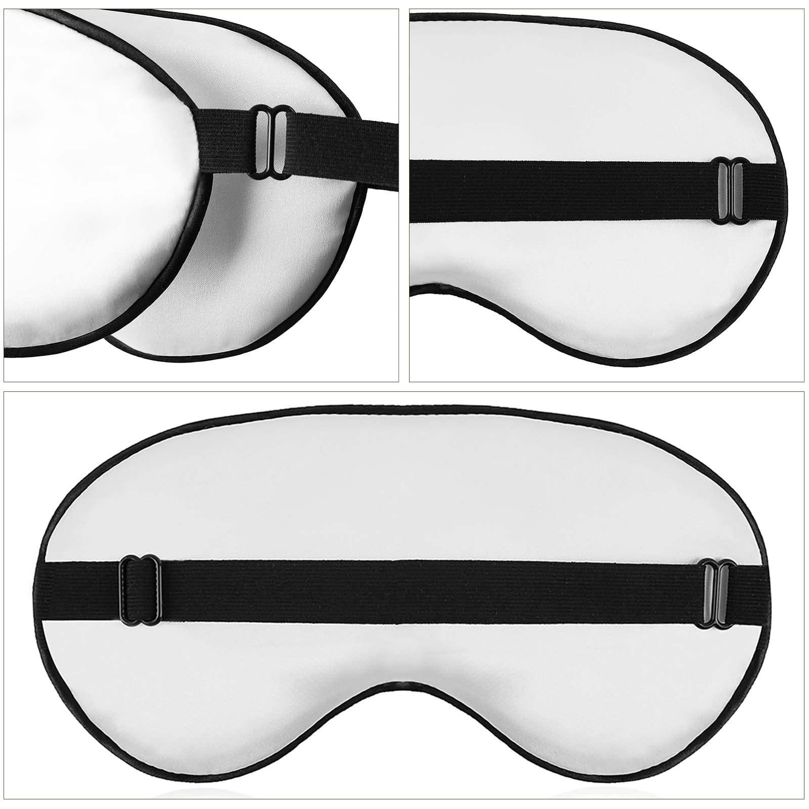 Lawenp Panda Face Sleep Mask Big Eyes Blindfold for Sleeping Elastic Blackout Eye Mask Cover for Full Night's Sleep Travel and Nap
