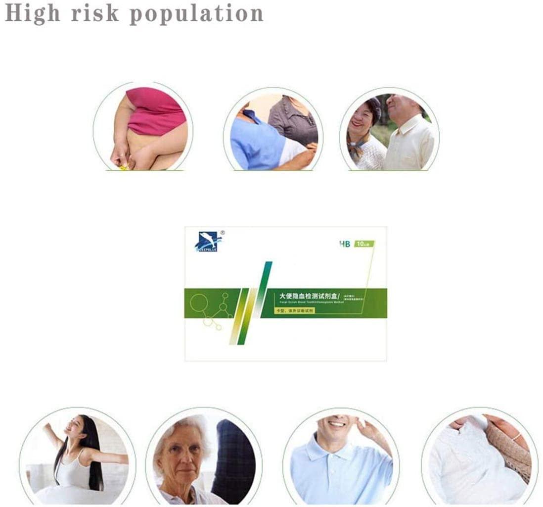 MJZYP Home Test Professional Fecal Colon Diagnostic Test for Home Intestinal Cancer Screening to Measure Your Stool Test Kit