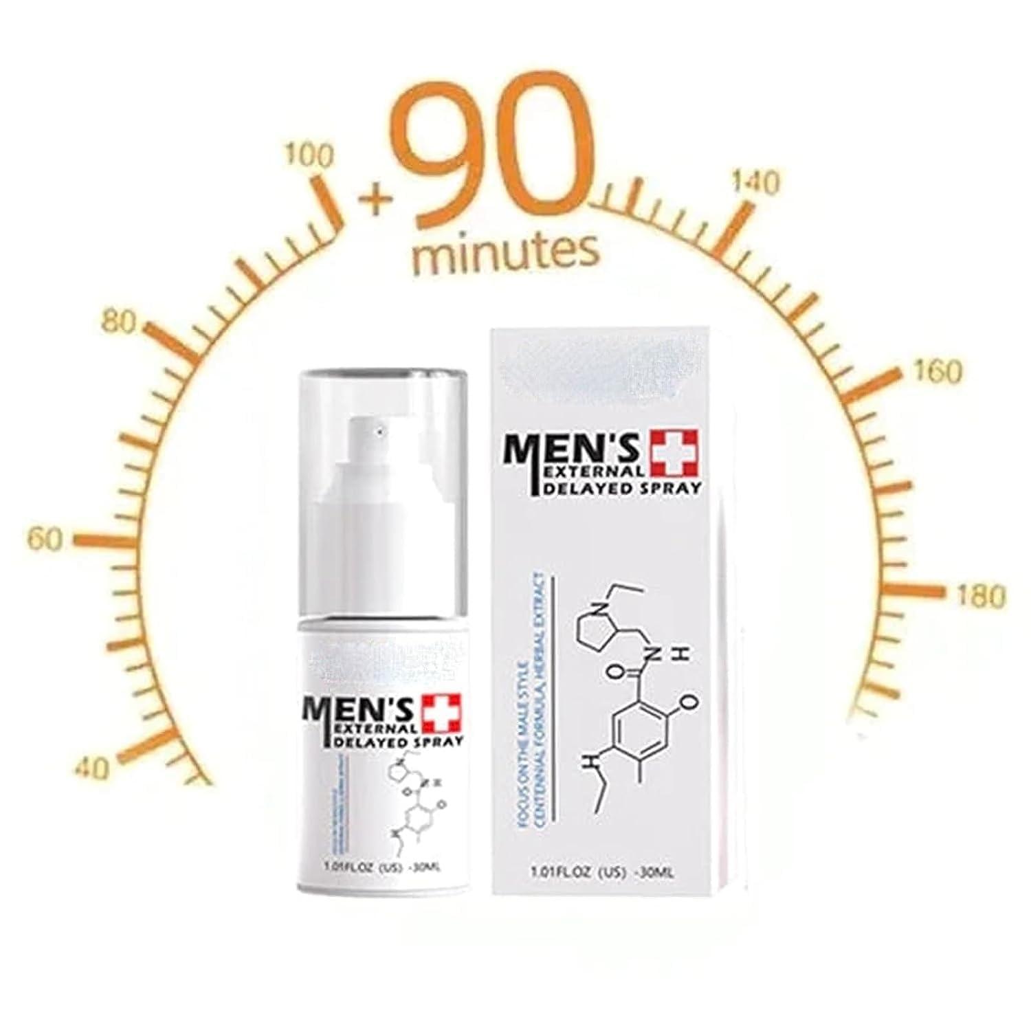 Hliloy JJLBRO Men's Long Lasting Delay Stronger Spray,JJLBRO Men's Spray Long Lasting Delay,JJLBRO Men's Energy Strength Spray, JJLBRO Men's XXL Massage Care Cream,All Night Enhancer Spray (3PC)