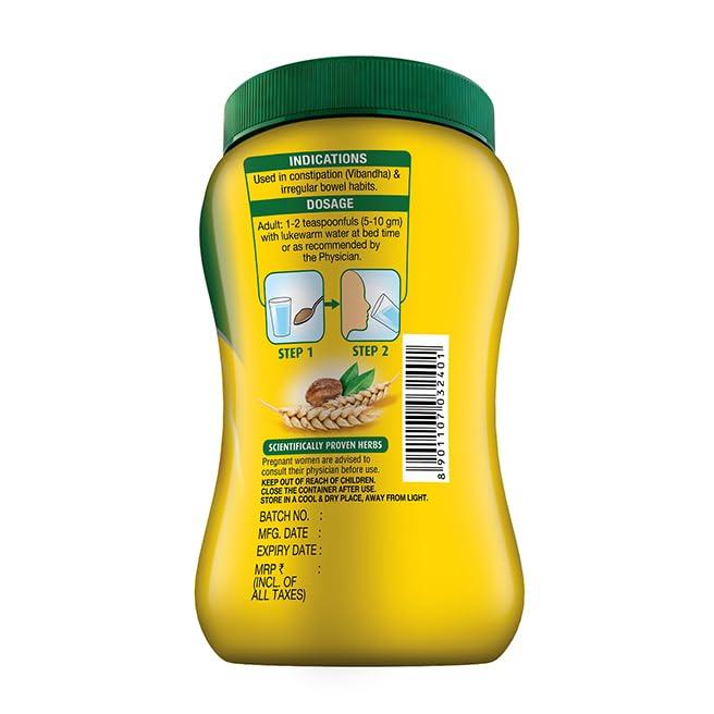 Softovac Softovac Bowel Regulator 250g - 100% Natural Actives: High Fiber Formula enriched with Sonamukhi, Harad, Mulethi, Saunf etc.