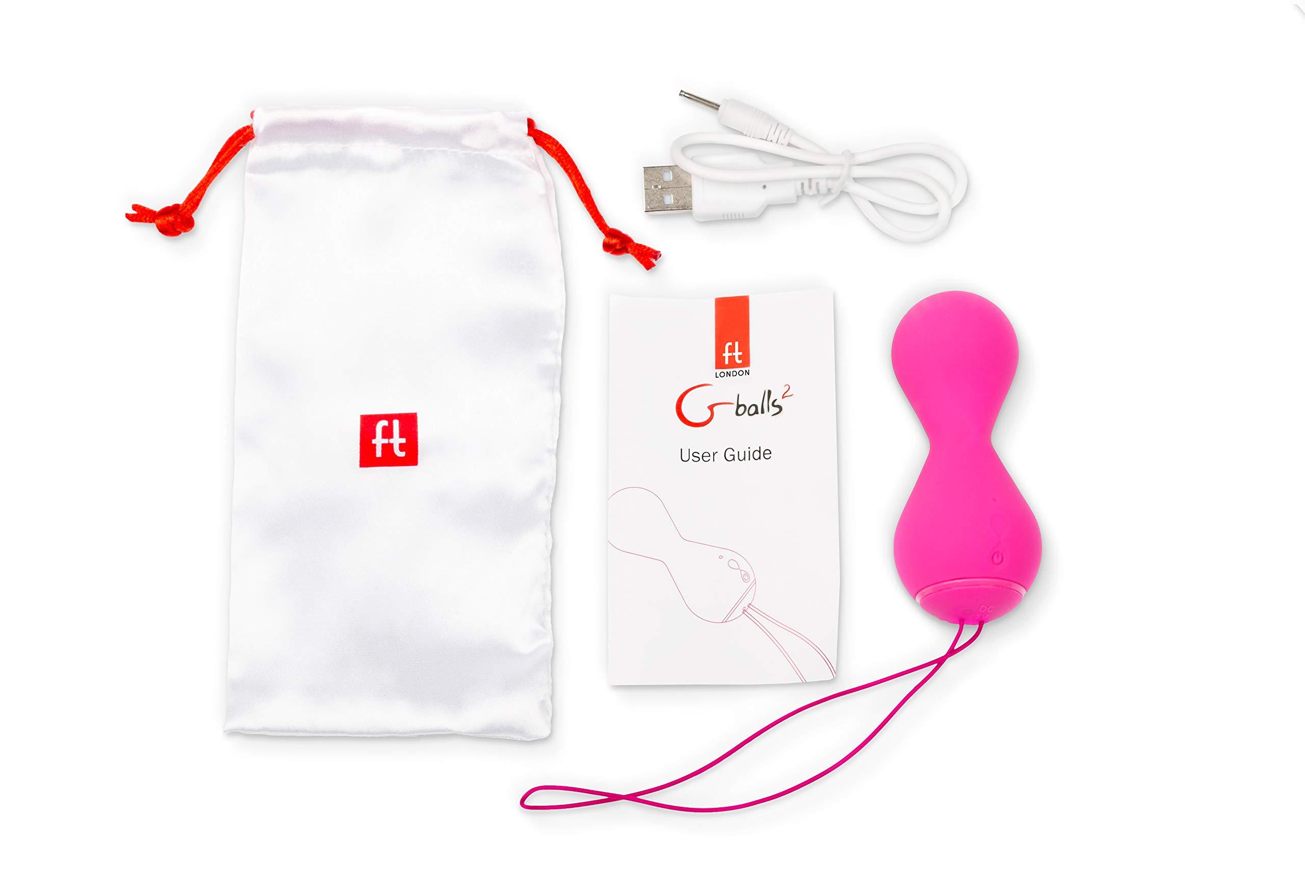 Fun Toys Funtoys G Vibe Petal Rose Gballs2 Kegal Exercise Balls with Mobile App