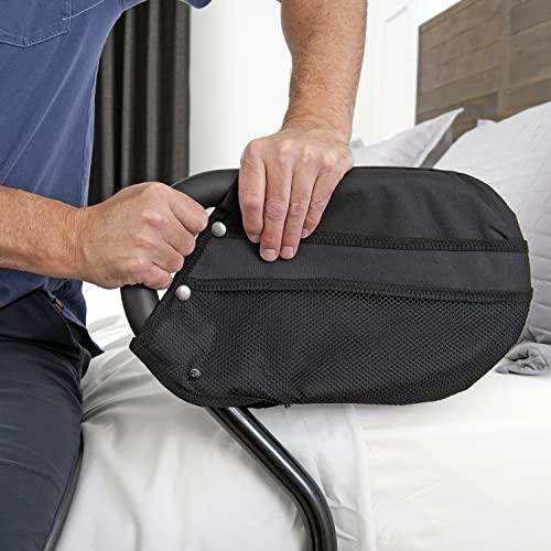 Stander Stander BedCane, Adult Bed Rail and Support Handle, Height Adjustable Elderly Stand Assist with Organizer Pouch (Eligible for VAT Relief in the UK)