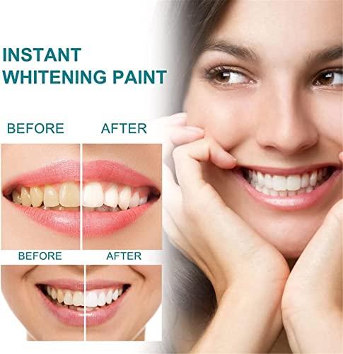 Pelinuar Tooth Paint,Instant Teeth Whitening Paint,Power Teeth Whitening Gel,Gentle Teeth Gel,Tooth Polish Uptight White for Sensitive Teeth, Safe & Effective for Women and Men (1 Pcs)