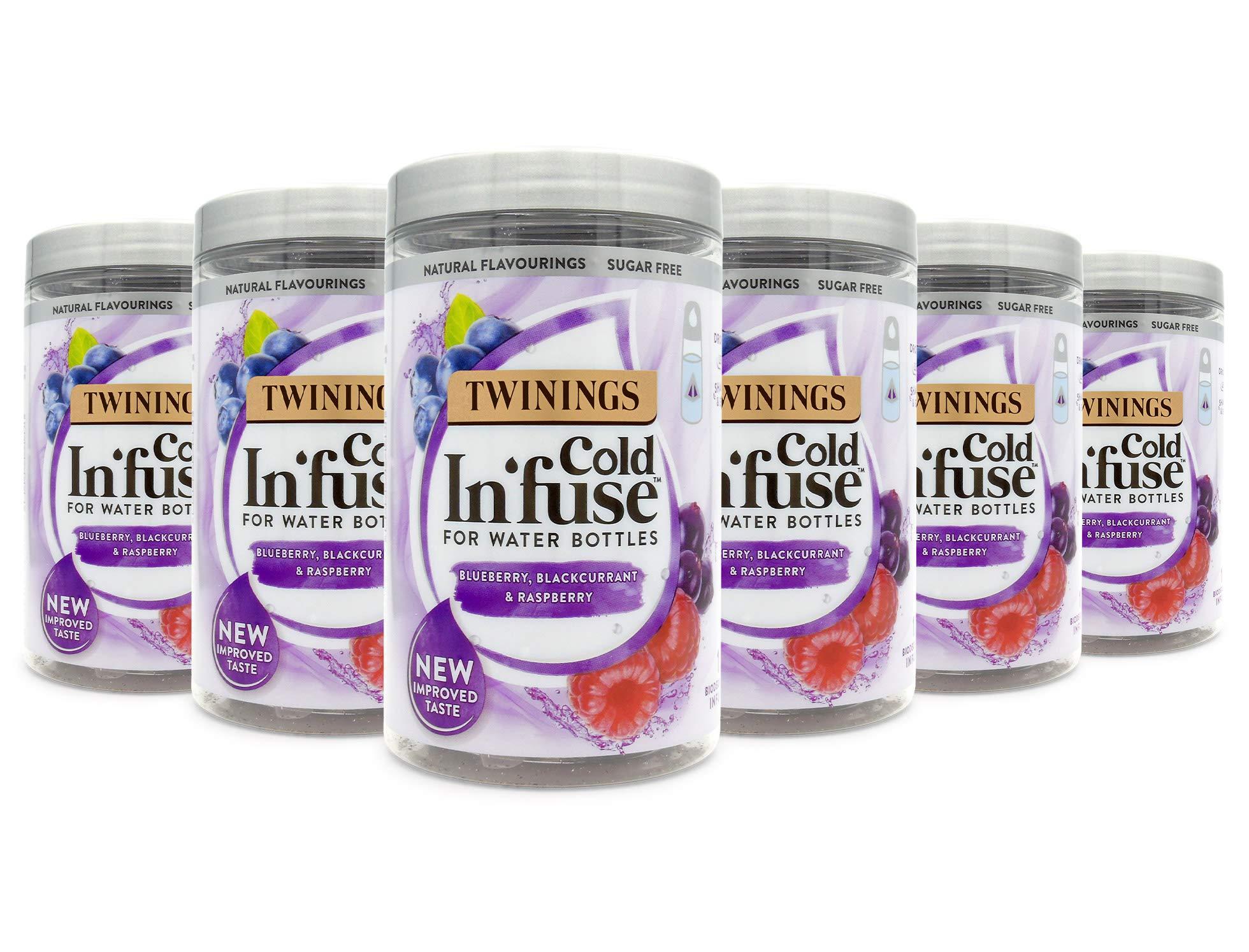 Twinings Twinings Cold Infuse Blueberry Apple and Blackcurrant, New Improved Taste, 72 Teabags (Multipack of 6 x 12 Biodegradable Infusers)