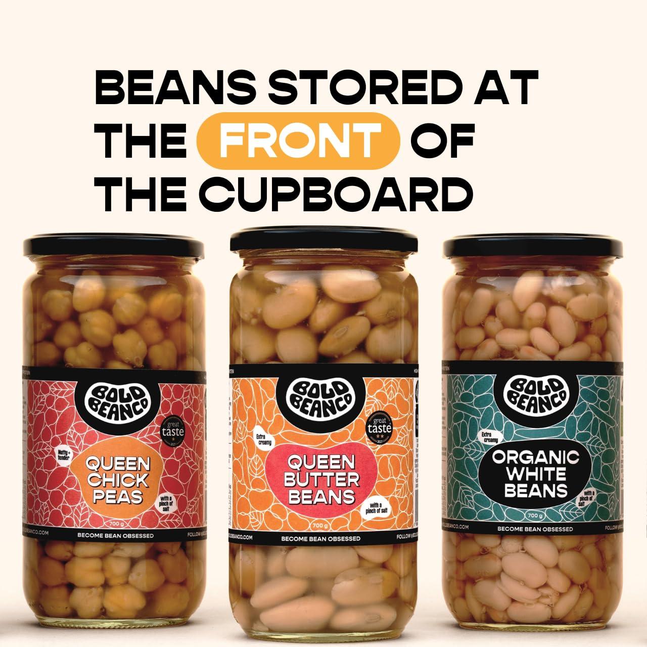Bold Bean Co Bold Bean Co Queen Chickpeas, 700 g