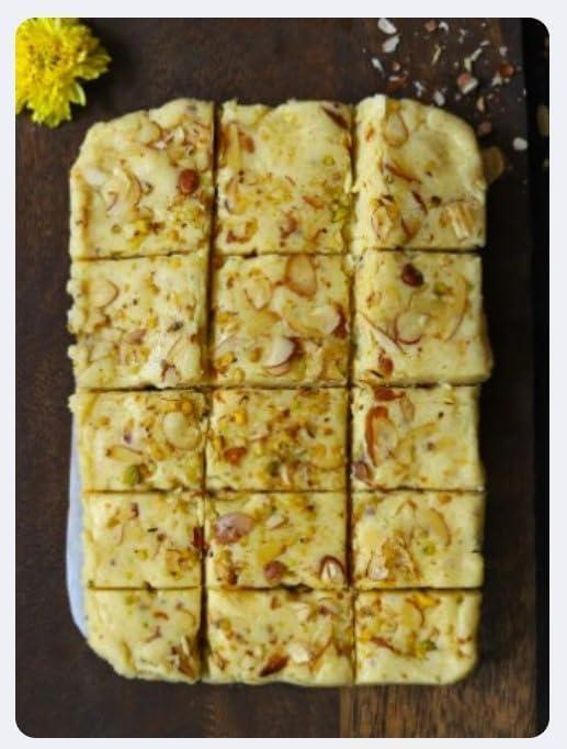 Dnaaz Festival Special Premium (Khoya Barfi 500g) Delicious Indian Traditional Sweets To Sweeten Up Your Celebration Best Gift For All Occasions Rakhi,Marriage,Diwali,Holi